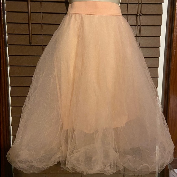Rue 21 Peach tulle skirt - Picture 3 of 7